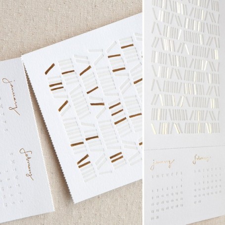 seesawdesigns letterpress calendar